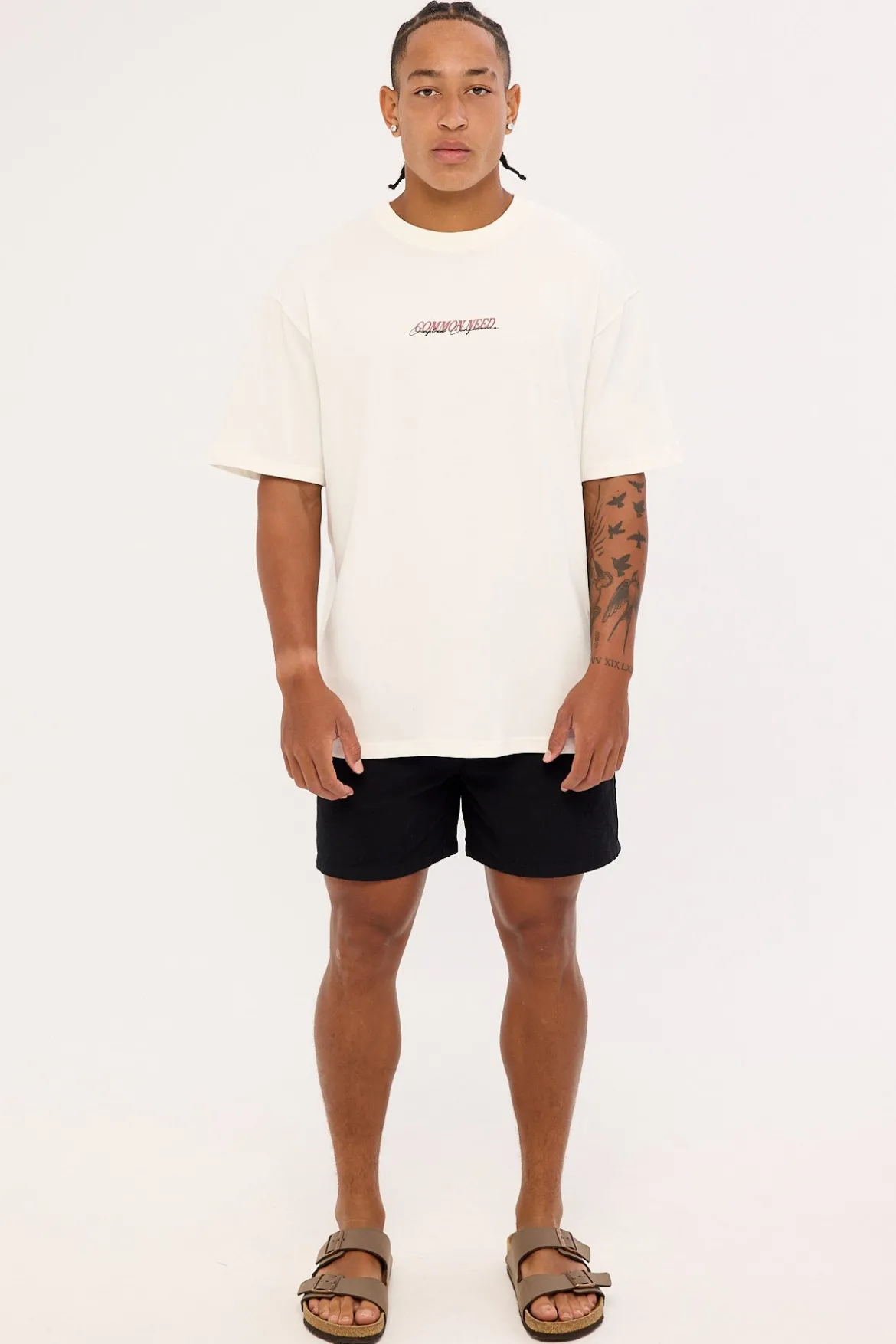 Island Linen Short Black