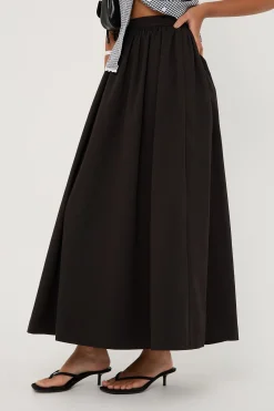 Isley Maxi Skirt Black