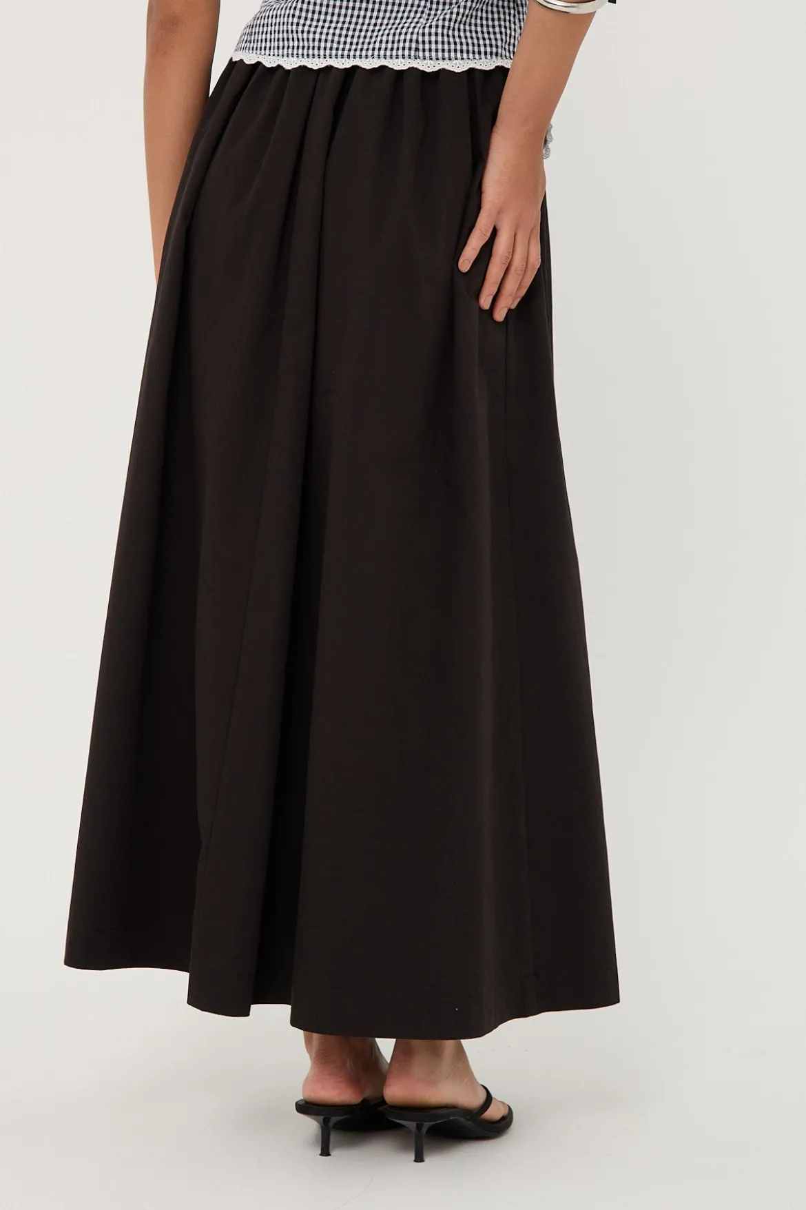 Isley Maxi Skirt Black
