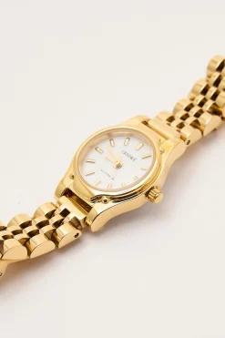 Isobel Watch Gold/White