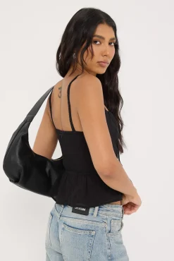 Isoli Cotton Top Black