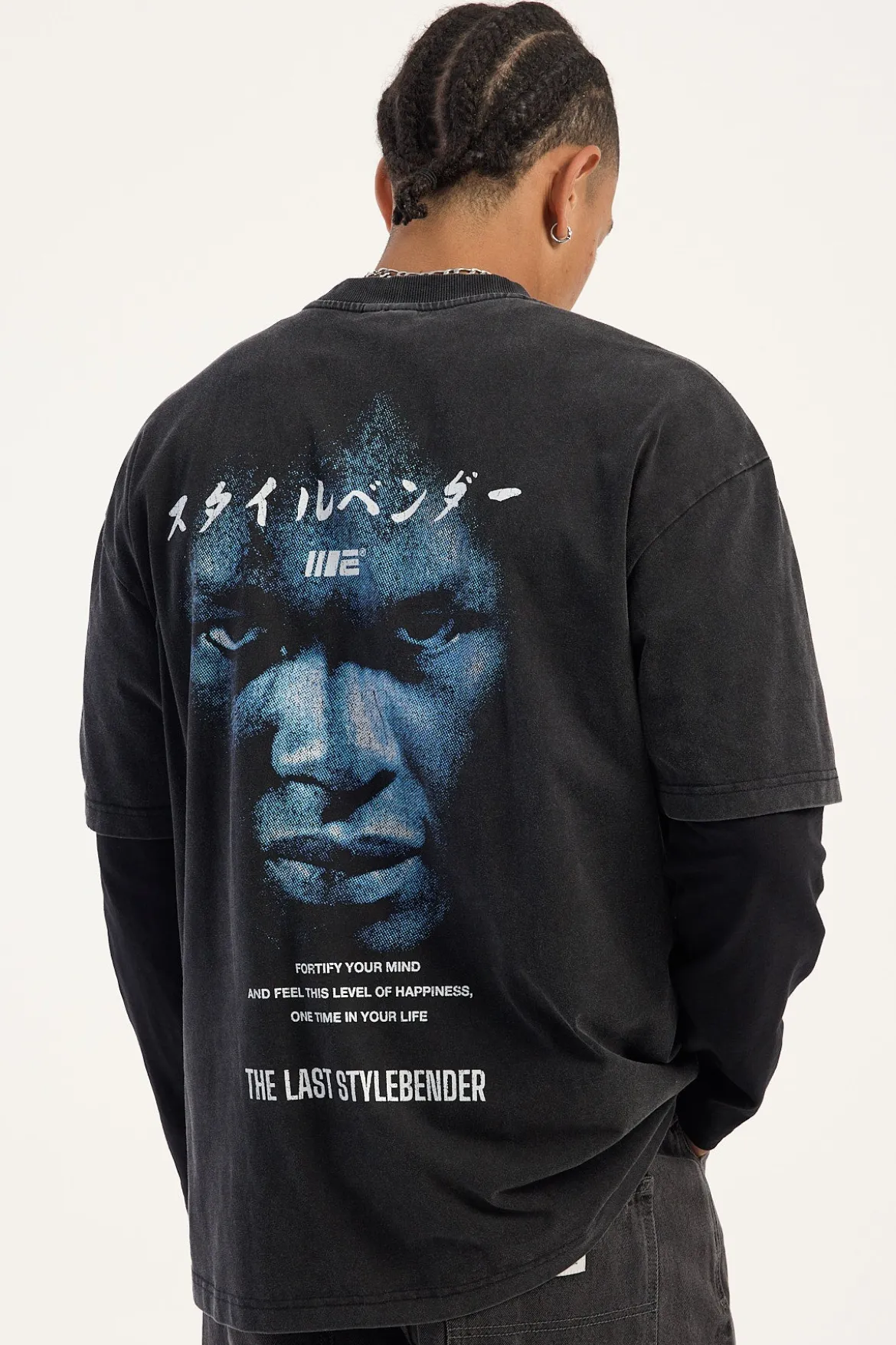 Israel Adesanya Fortify Your Mind Vintage Tee Black