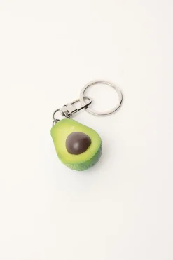 It's an Avocado Keyring Green