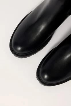 Jace Chelsea Combat Boot Black