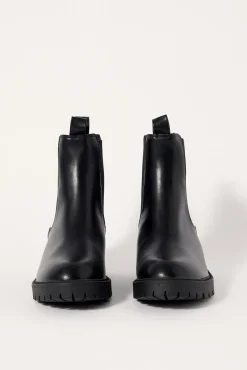 Jace Chelsea Combat Boot Black