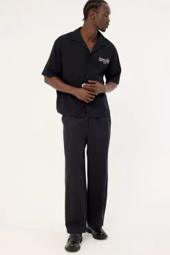 Jaxon Baggy Tailored Trouser Black