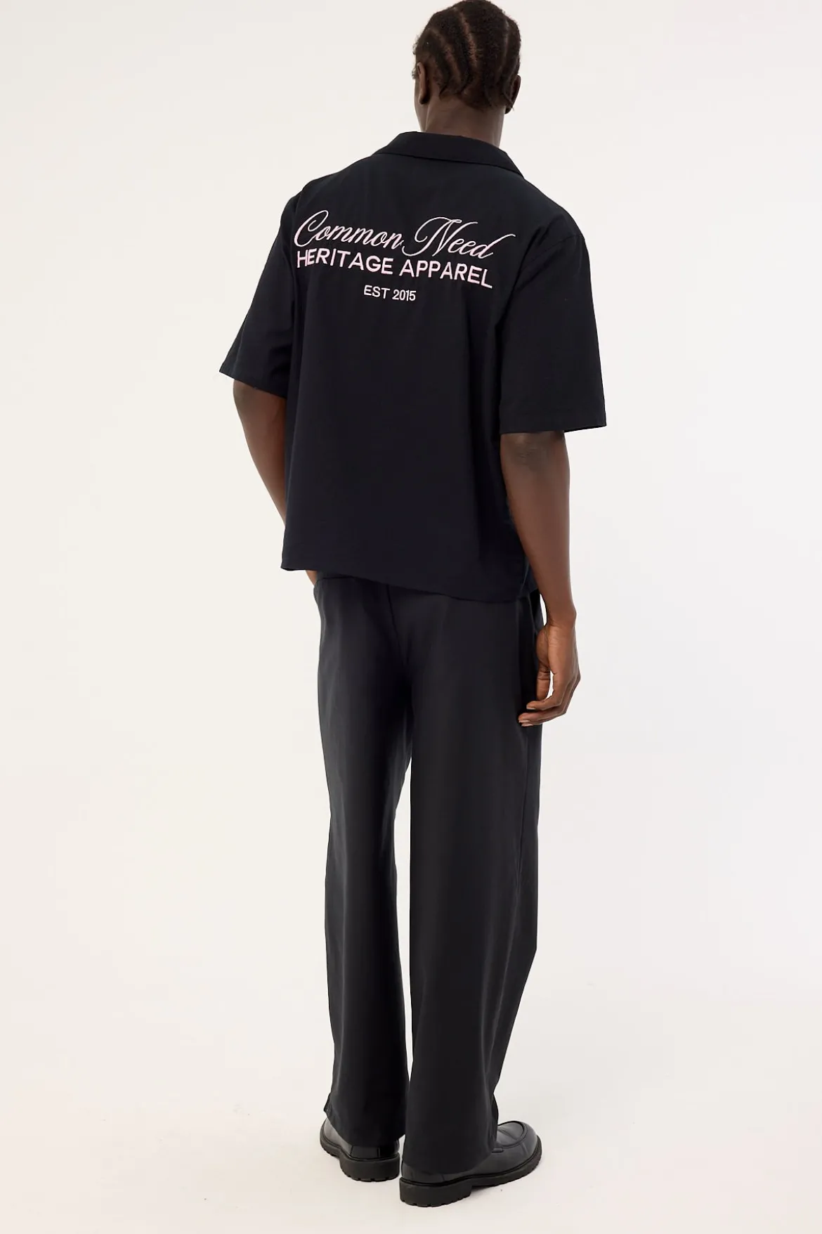 Jaxon Baggy Tailored Trouser Black