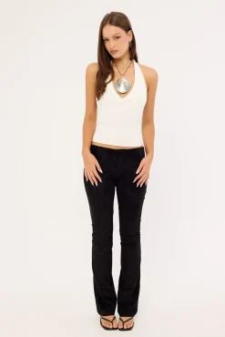 Jelly Pant Suede Black