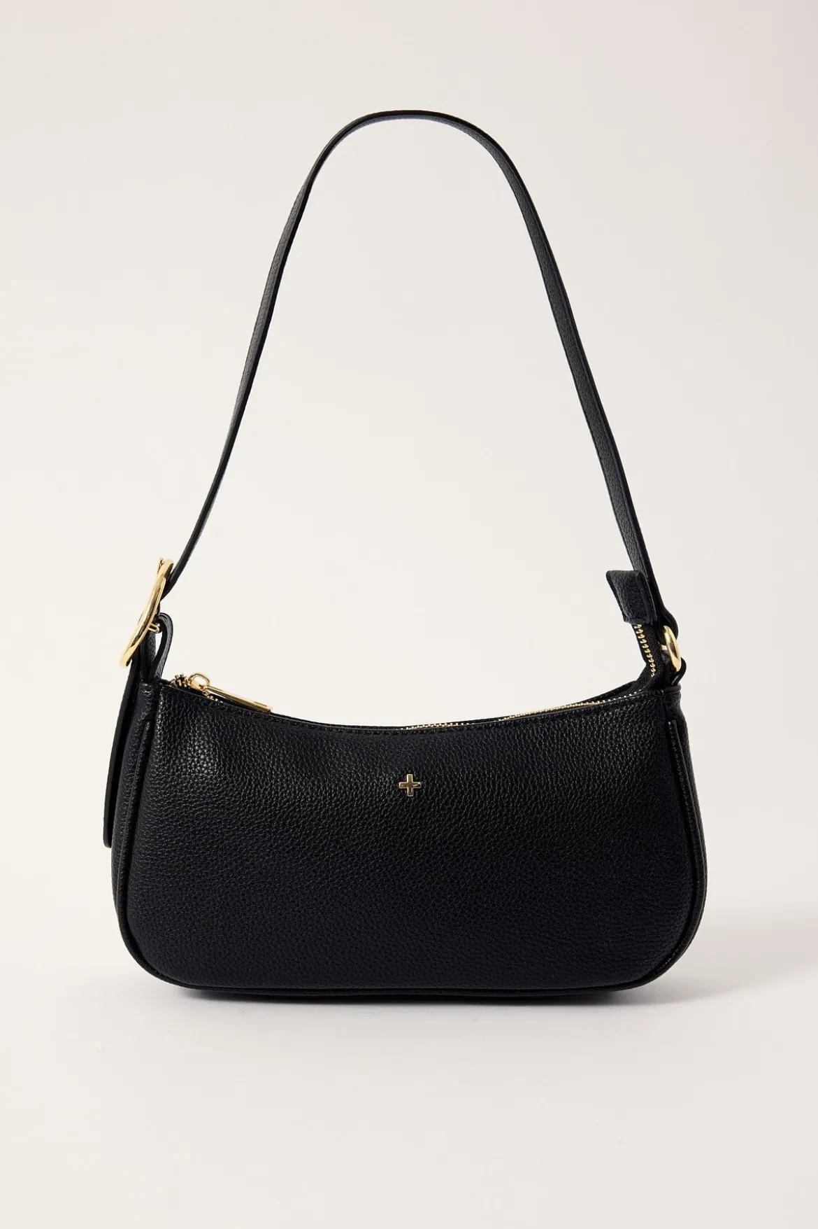 JESABEL SHOULDER BAG Black Pebble