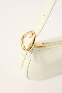 JESABEL SHOULDER BAG White Pebble