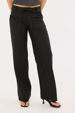 Jet Class Mid Rise Pants Black