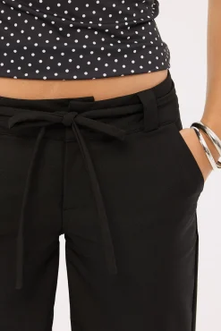 Jet Class Mid Rise Pants Black