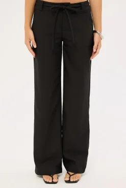 Jet Class Mid Rise Pants Black