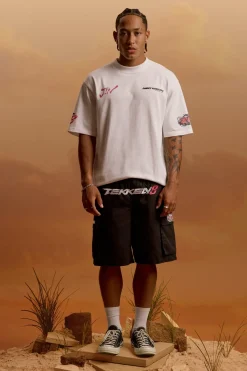 Jin Graffiti Street Super Heavy Tee White