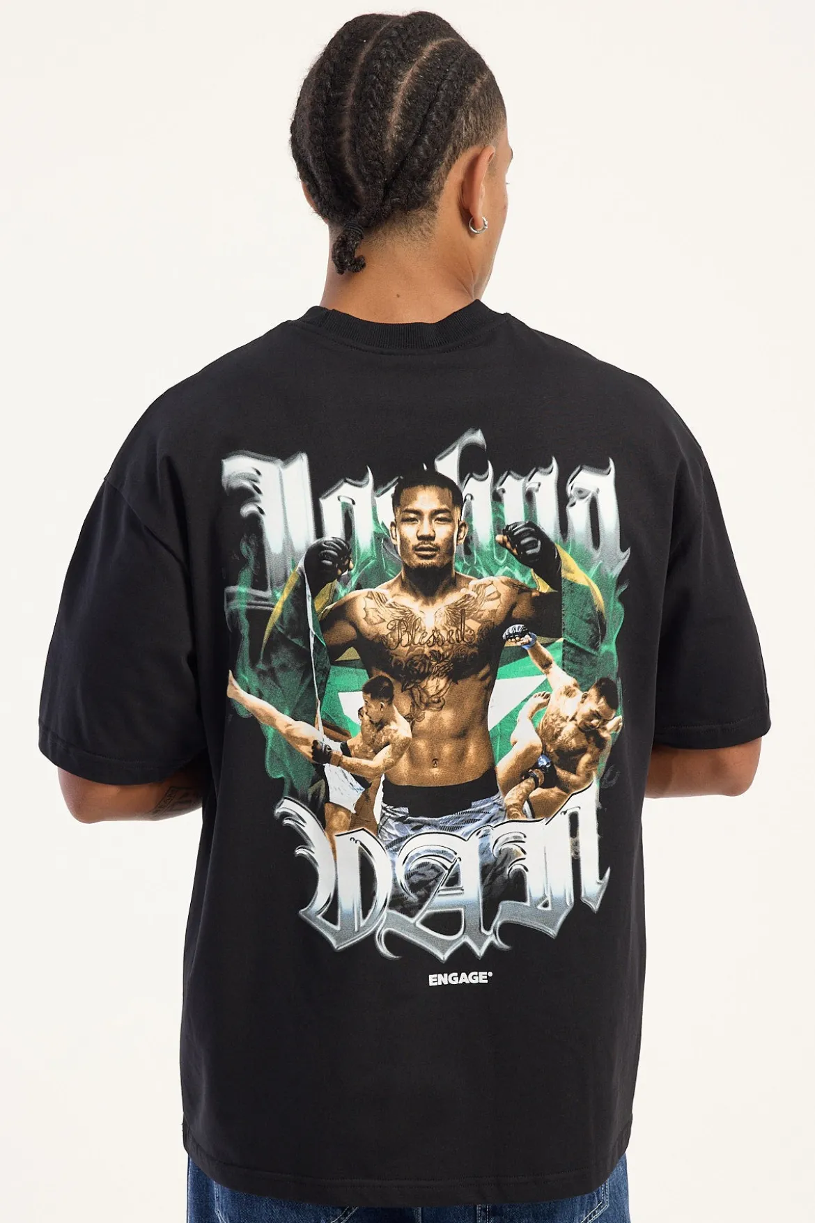 Joshua Van Fearless Tee Black
