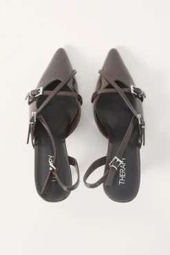 Juicy Patent Heel Chocolate
