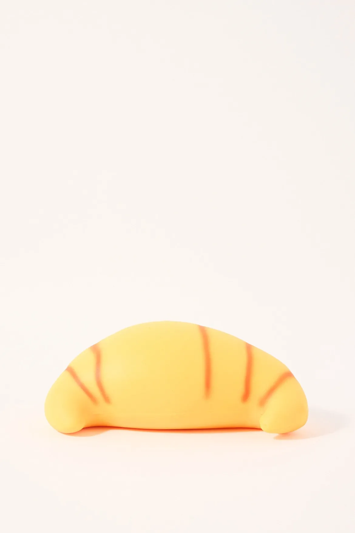 Jumbo Squish Croissant Yellow
