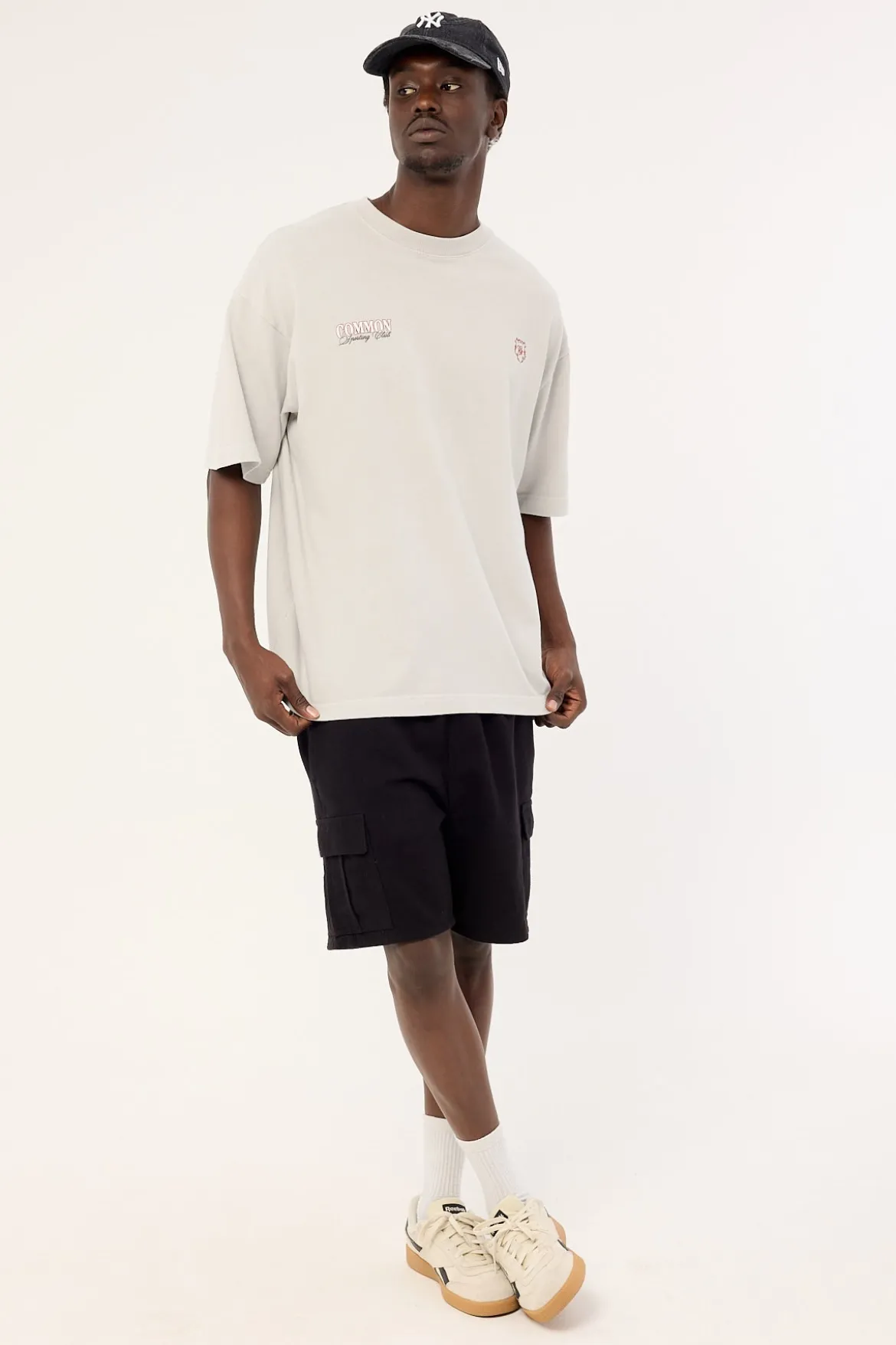 Jungle Relaxed Cargo Short Black