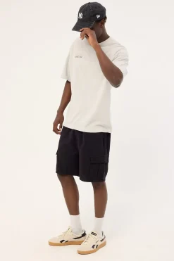 Jungle Relaxed Cargo Short Black