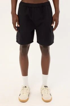 Jungle Relaxed Cargo Short Black