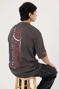 Kamen Oversize Super Heavy Tee Washed Black