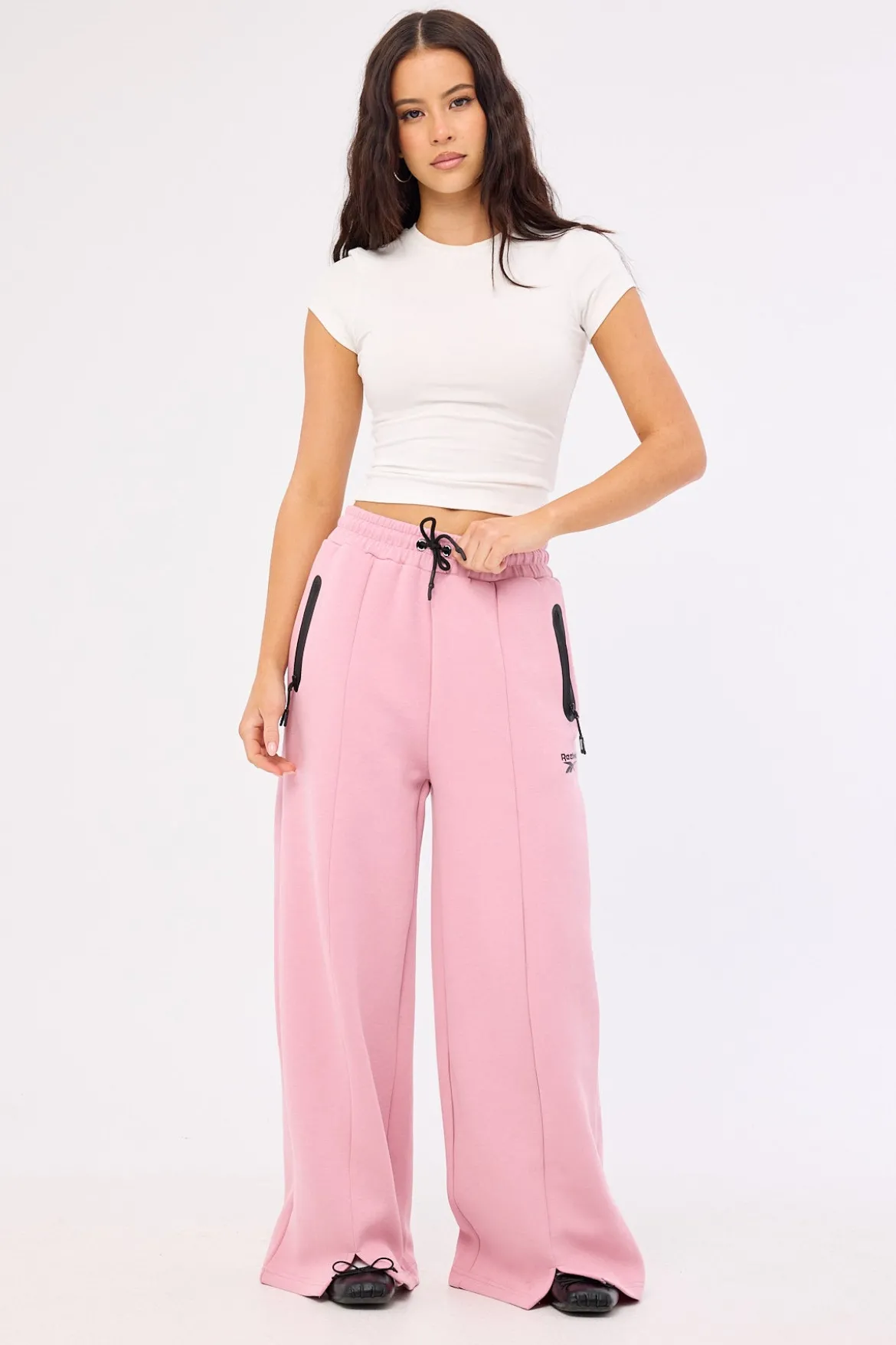 Kick Flare Jogger Dusty Rose