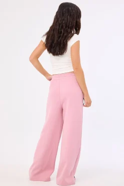 Kick Flare Jogger Dusty Rose