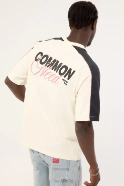 Knox Raglan Heavyweight Easy Tee Off White/Onyx