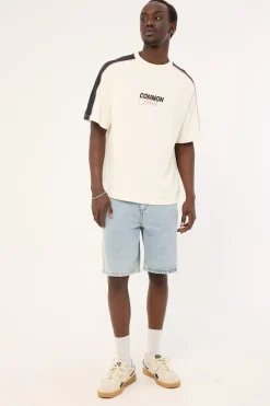 Knox Raglan Heavyweight Easy Tee Off White/Onyx
