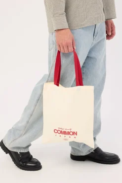 Koi Fish Shopper Tote Bag Natural