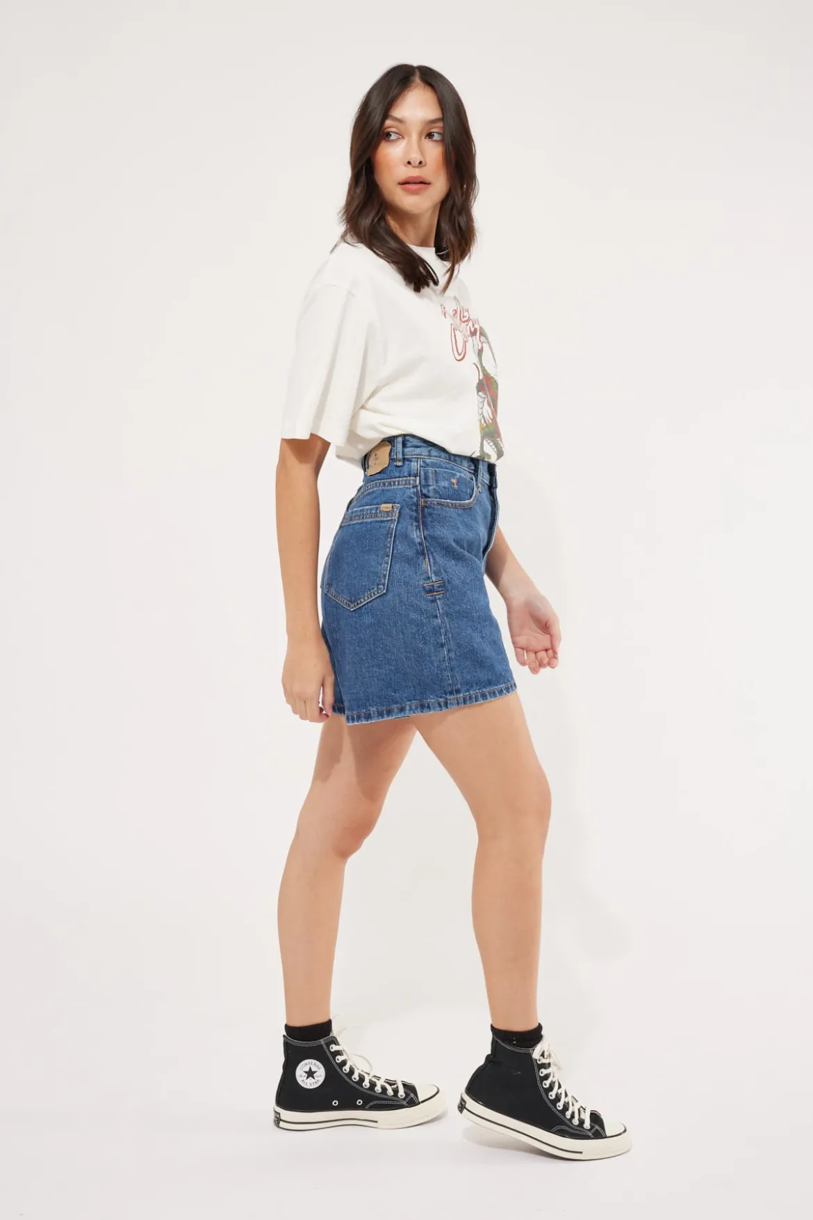 Koko Short Rinsed Blues