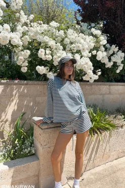 Kourt Bloomer Chocolate Sea Stripe
