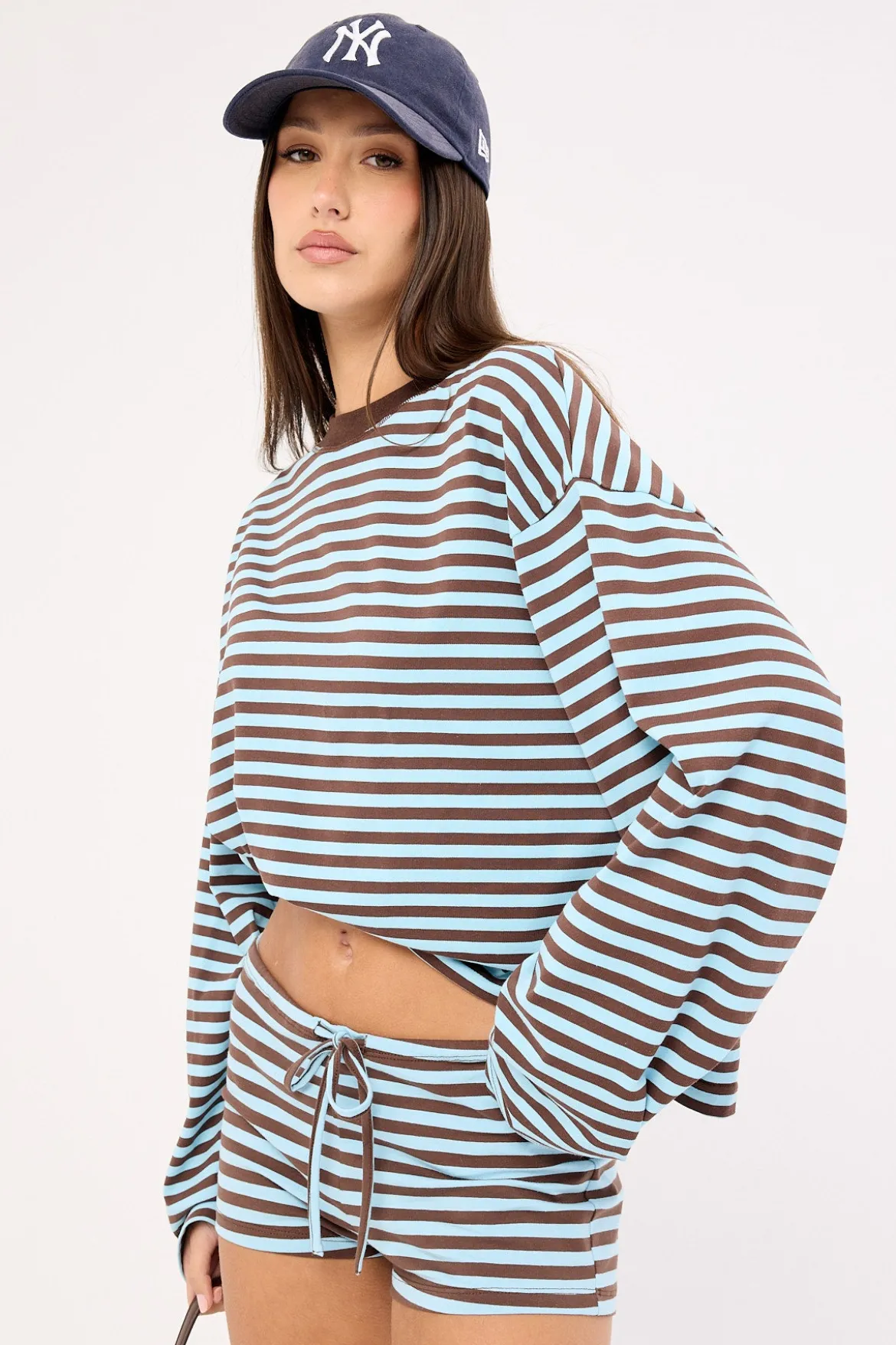 Kourt Bloomer Chocolate Sea Stripe