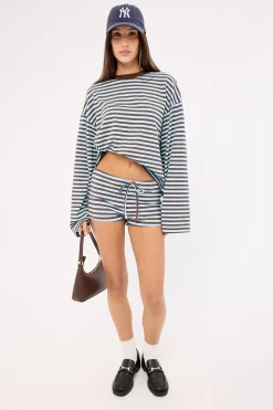 Kourt Bloomer Chocolate Sea Stripe