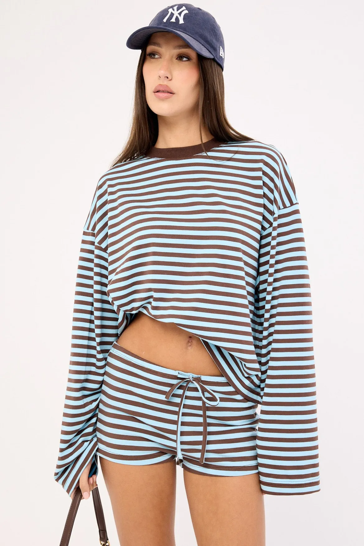 Kourt Bloomer Chocolate Sea Stripe