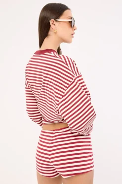 Kourt Bloomer Wine Stripe