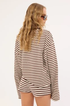 Kourt Bloomers Dark Chocolate Stripe