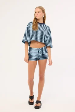 Kourt Bloomers Navy Blue Stripe