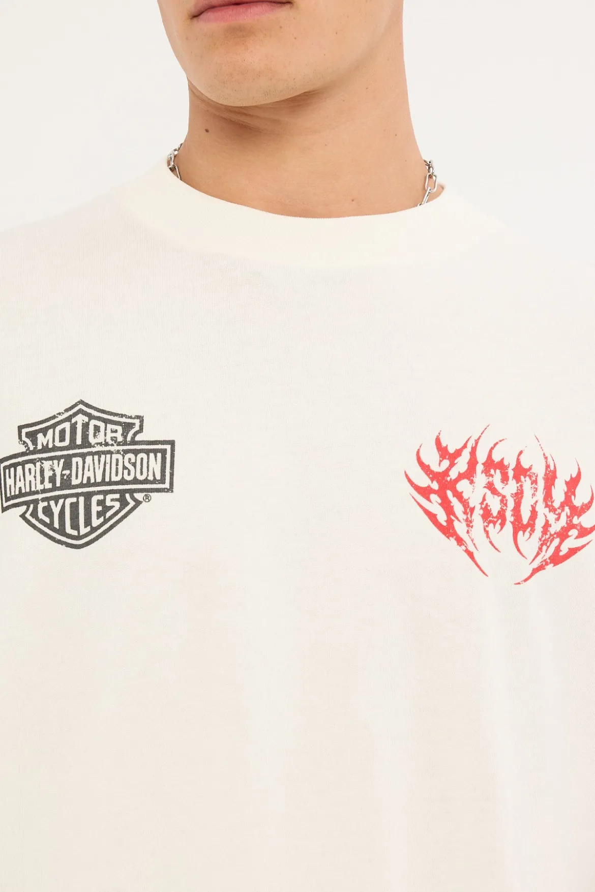KSCY x Harley Davidson Cruiser Street Tee Natural White