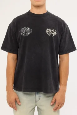 KSCY x Harley Davidson Resurgence Street Tee Snow Black