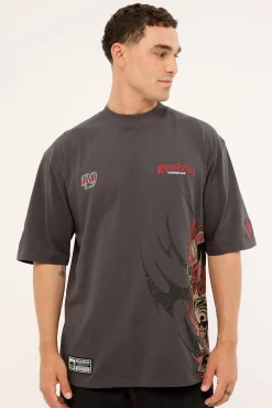 Kyou Street Super Heavy Tee Asphalt