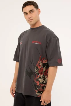 Kyou Street Super Heavy Tee Asphalt