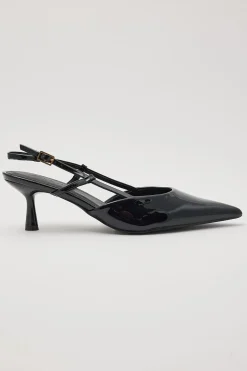 Kyrie Heel Black Patent