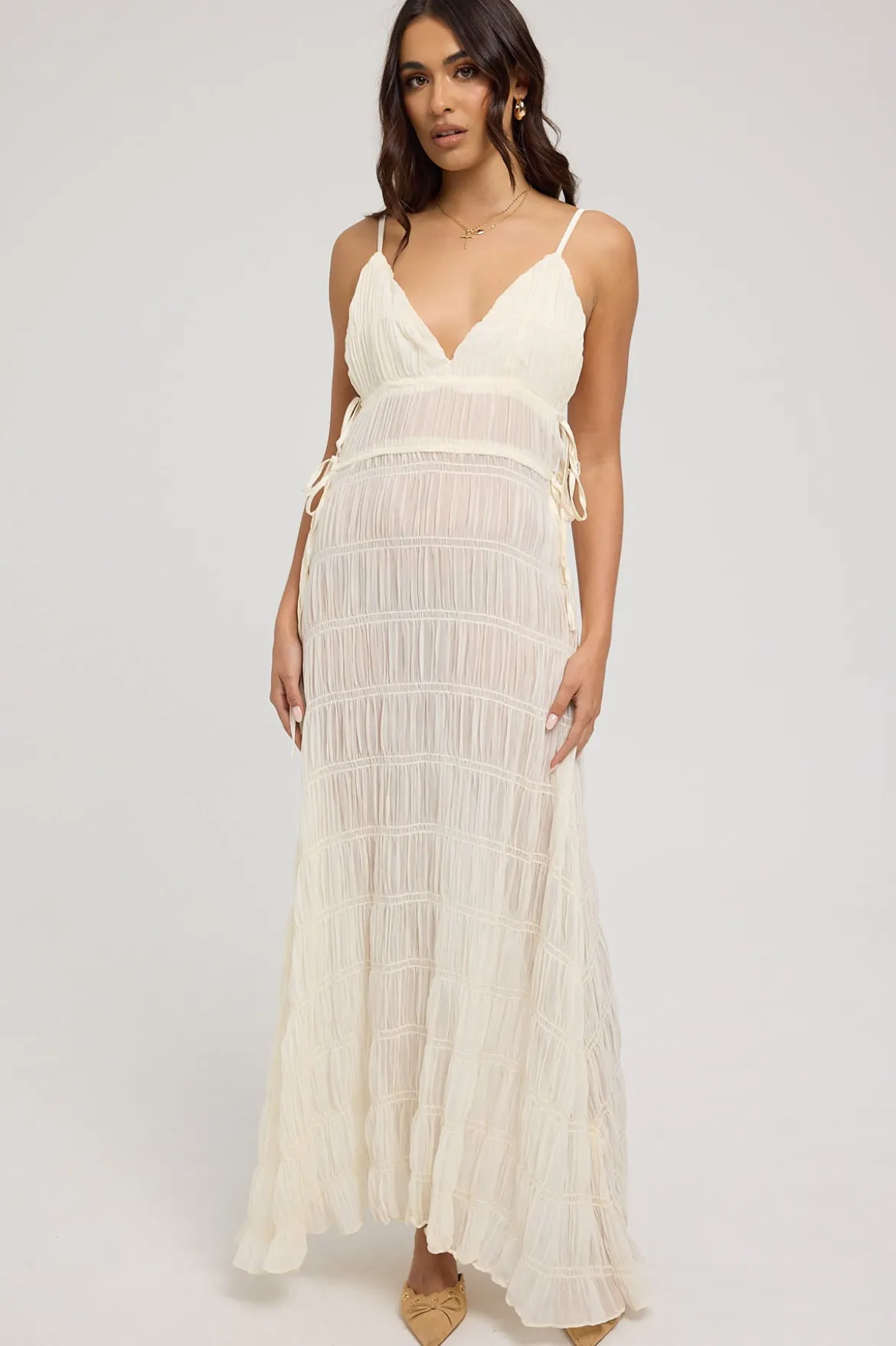 La Louisiane Maxi Dress Shell