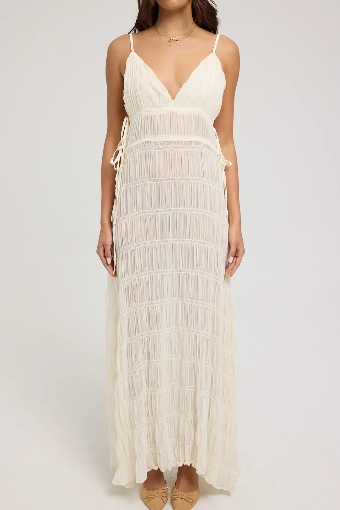 La Louisiane Maxi Dress Shell