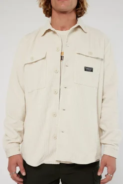 Labour Cord Overshirt Bone