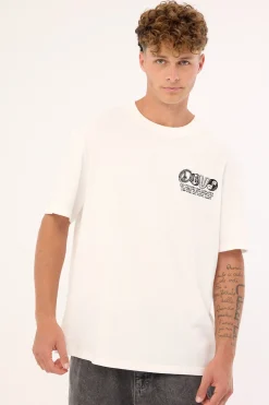 Labyrinth Tee Vintage White