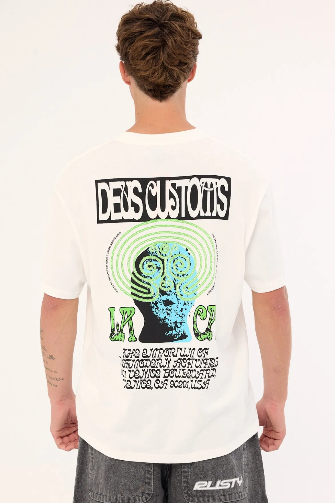 Labyrinth Tee Vintage White