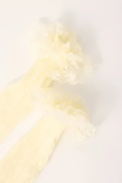 Lace Frilly Sock Butter