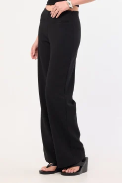 Landon Mid Rise Pant Black